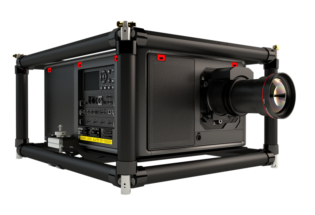 A Barco UDM-4K22 Projector